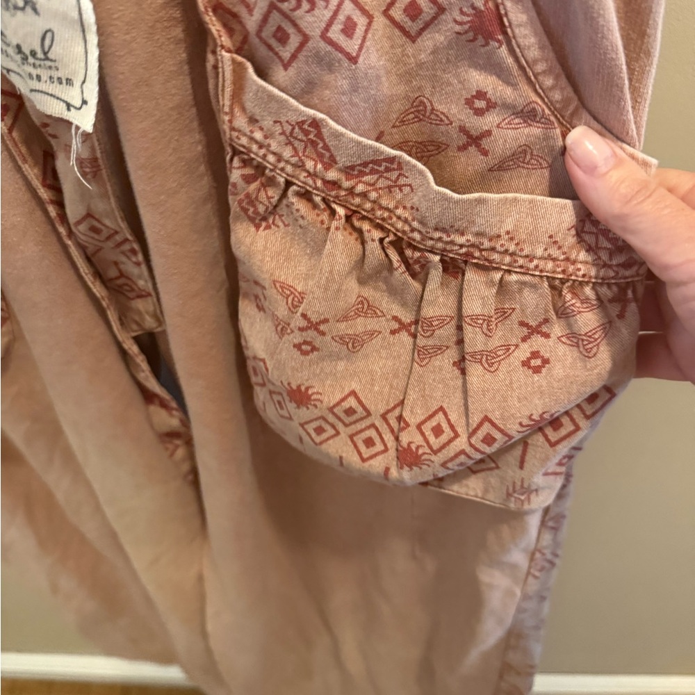 NWT Easel tribal print mixed mineral washed Women's Pants - Picture 4 of 9